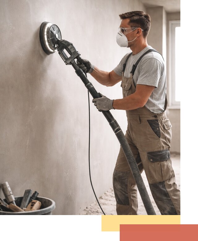 Профессиональная шлифовка стен в Кингисеппе быстро и качественно