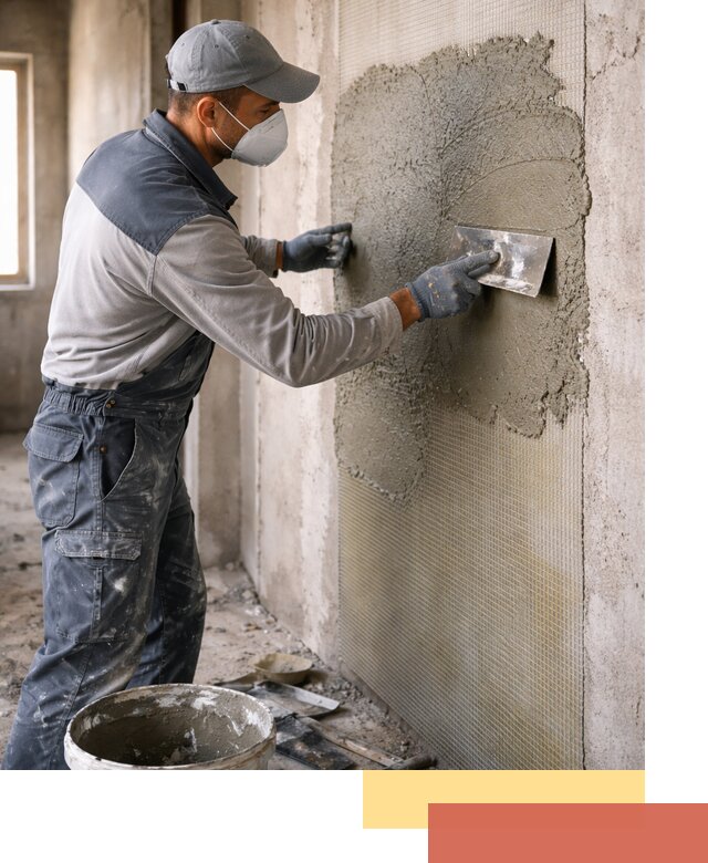 Штукатурка стен по сетке в Кингисеппе под ключ качественно и быстро