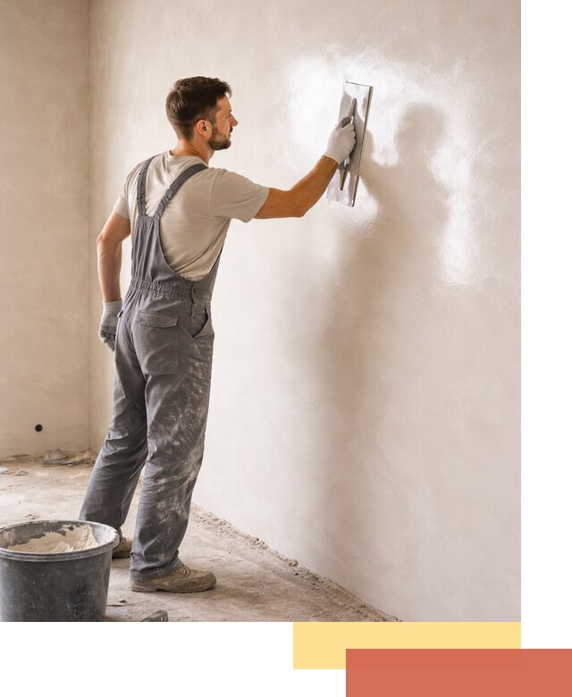 Глянцевание штукатурки стен в Кингисеппе профессионально и быстро