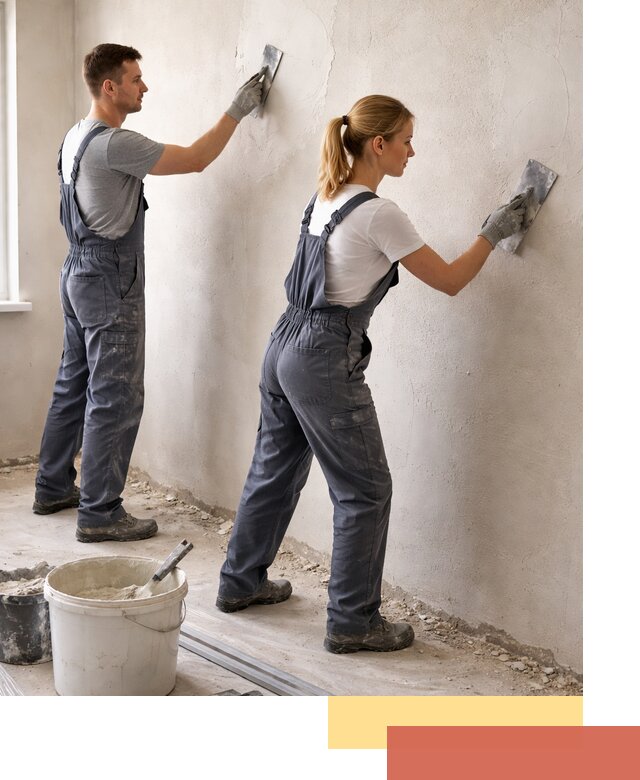 Штукатурка стен под обои в Кингисеппе профессионально и быстро