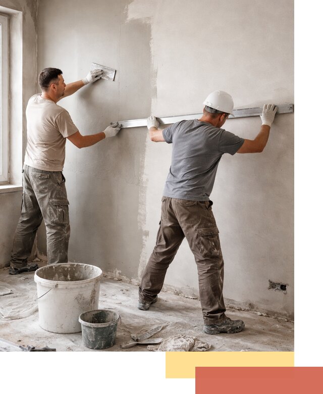 Штукатурка стен под покраску в Кингисеппе качественно и быстро