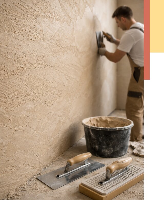 Декоративная штукатурка травертин в Кингисеппе от 1869 руб/м2 — качественно и недорого | ОТДЕЛОЧНИК-Кгп