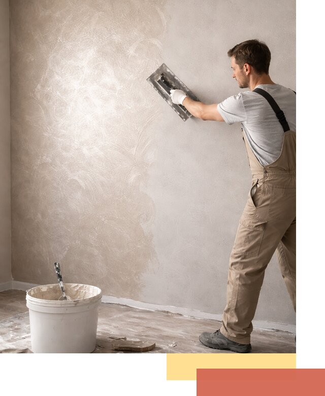 Декоративная штукатурка «Мокрый шелк» под ключ в Кингисеппе