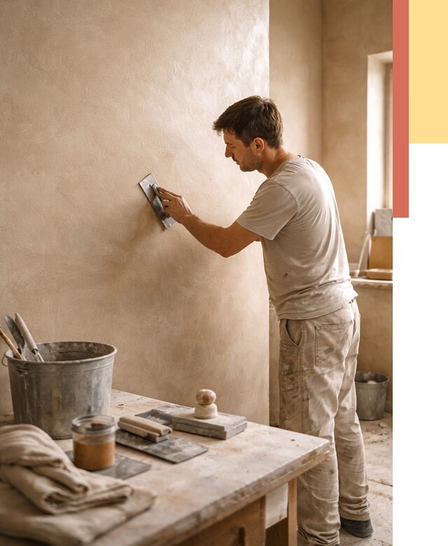 Марокканская штукатурка таделакт в Кингисеппе под ключ от 4361 руб. | ОТДЕЛОЧНИК-Кгп