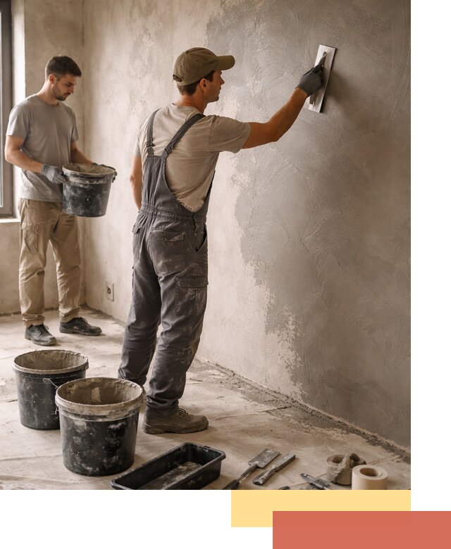 Нанесение микроцемента на стены в Кингисеппе качественно и быстро