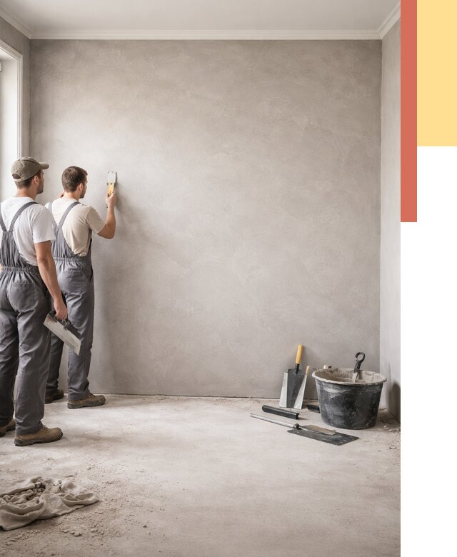 Микробетон на стены в Кингисеппе от 1298 руб. — нанесение и отделка | ОТДЕЛОЧНИК-Кгп