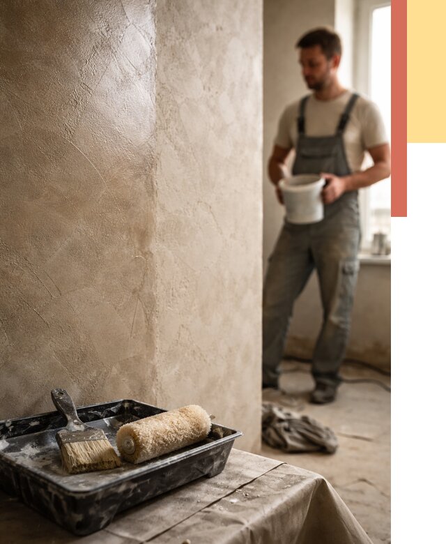 Нанесение воска на штукатурку в Кингисеппе от 3634 руб. | Услуги ОТДЕЛОЧНИК-Кгп