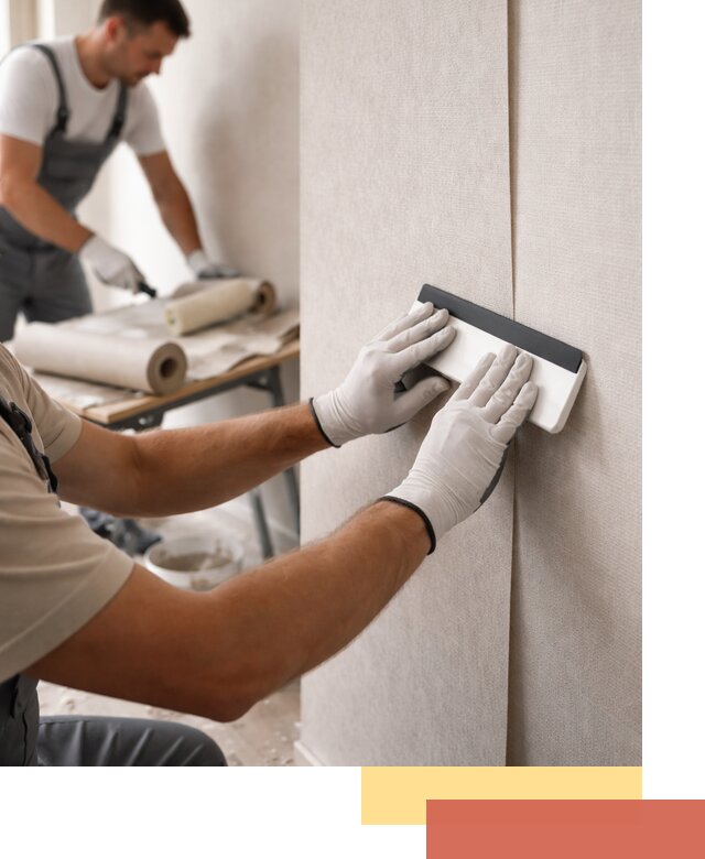 Поклейка обоев под покраску в Кингисеппе профессионально и быстро