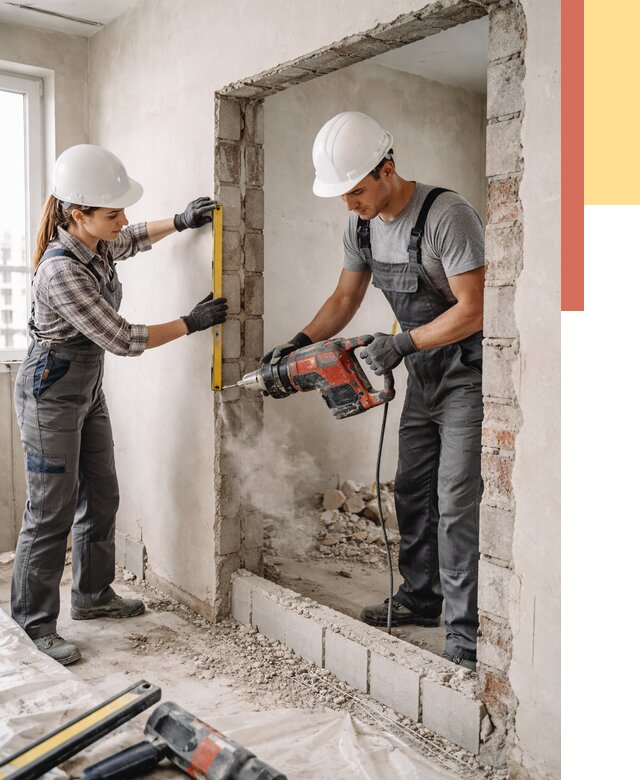 Создание проемов в стенах в Кингисеппе от 6750 руб. — алмазная резка и расширение | ОТДЕЛОЧНИК-Кгп