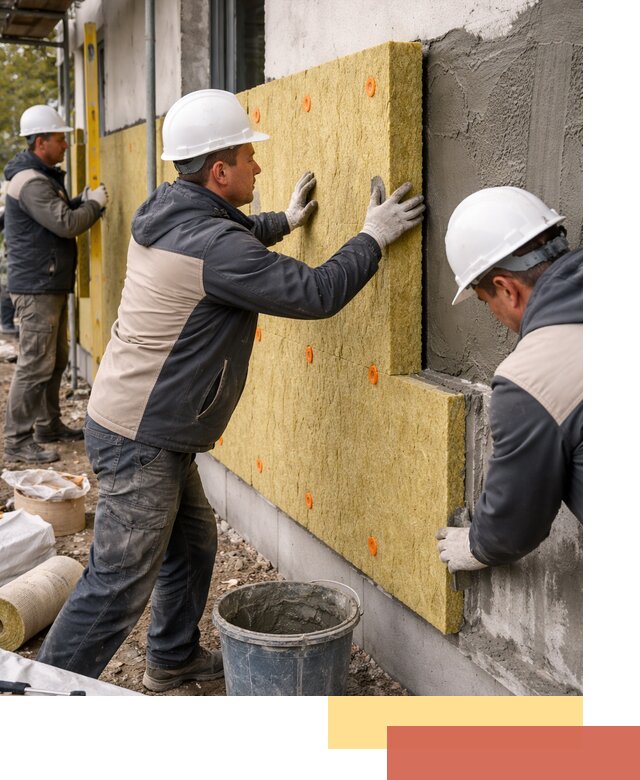 Утепление стен минватой в Кингисеппе — тепло и звукоизоляция