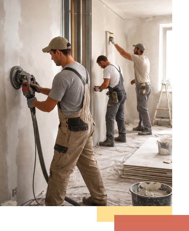 Профессиональная отделка стен в Кингисеппе качественно и в срок