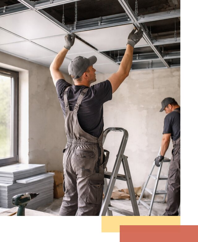 Монтаж кассетного потолка в Кингисеппе качественно и быстро