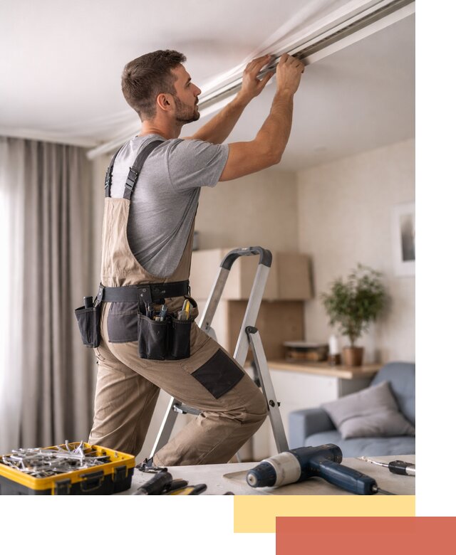 Ремонт натяжных потолков в Кингисеппе — качественно и оперативно