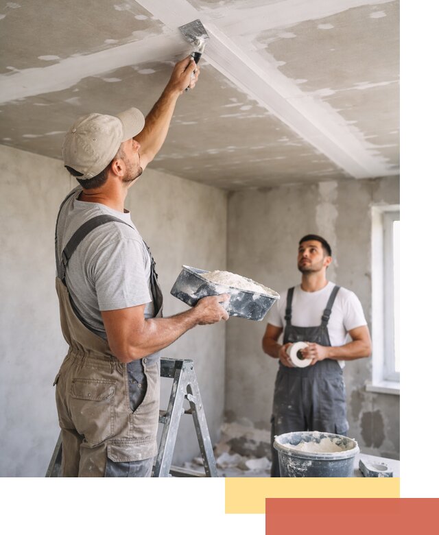 Обработка швов потолка ГКЛ в Кингисеппе: качественная заделка и шпатлевка