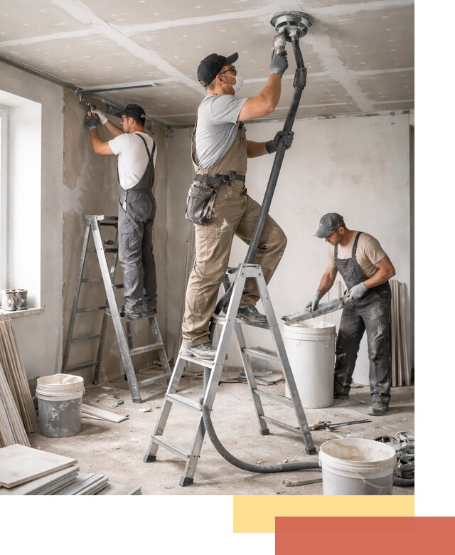 Ремонт потолка из гипсокартона в Кингисеппе: быстрый и качественный монтаж