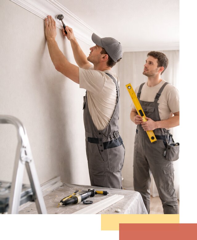 Монтаж потолочного плинтуса в Кингисеппе качественно и быстро